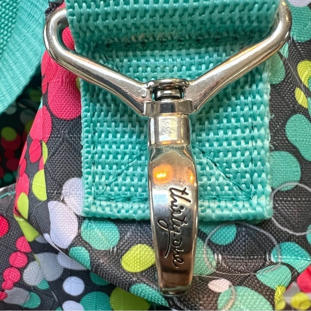 Thirty-One Multicolor Polka Dot All-Pro Tote - Picture 5 of 8